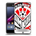 Дизайнерский силиконовый чехол для Sony Xperia E1 Амкар