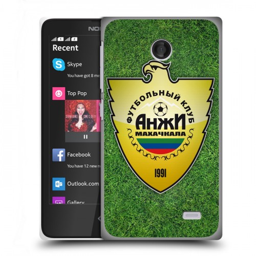 Дизайнерский пластиковый чехол для Nokia X Анжи