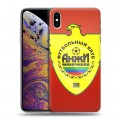 Дизайнерский силиконовый чехол для Iphone Xs Max Анжи