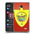 Дизайнерский пластиковый чехол для Nokia X Анжи