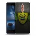 Дизайнерский пластиковый чехол для Nokia 8 Анжи