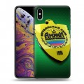 Дизайнерский силиконовый чехол для Iphone Xs Max Анжи