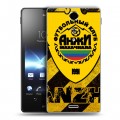 Дизайнерский пластиковый чехол для Sony Xperia TX Анжи