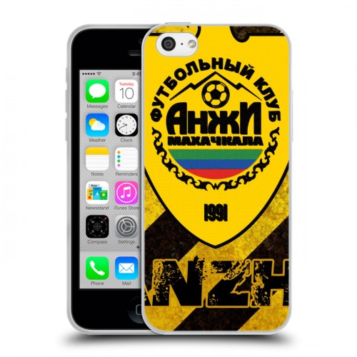 Дизайнерский пластиковый чехол для Iphone 5c Анжи