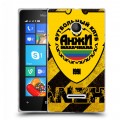 Дизайнерский пластиковый чехол для Microsoft Lumia 435 Анжи