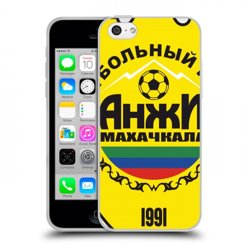 Дизайнерский пластиковый чехол для Iphone 5c Анжи