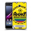 Дизайнерский силиконовый чехол для Sony Xperia E1 Анжи