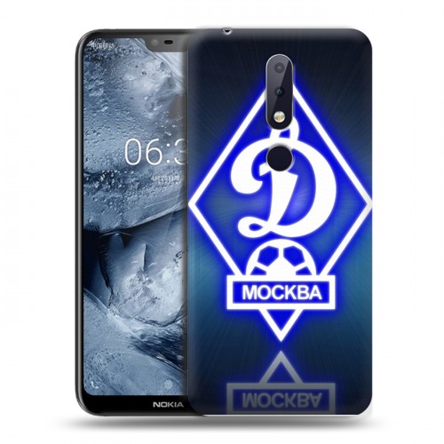 Дизайнерский пластиковый чехол для Nokia 6.1 Plus Динамо