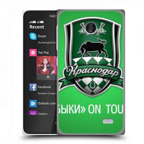 Дизайнерский пластиковый чехол для Nokia X Краснодар