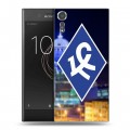 Дизайнерский пластиковый чехол для Sony Xperia XZs Крылья Советов