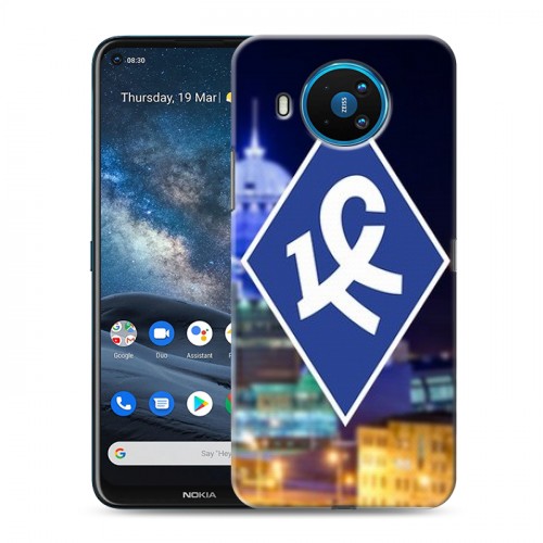 Дизайнерский силиконовый чехол для Nokia 8.3 Крылья Советов