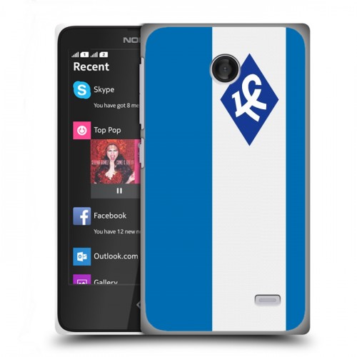 Дизайнерский пластиковый чехол для Nokia X Крылья Советов