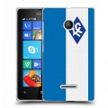 Дизайнерский пластиковый чехол для Microsoft Lumia 435 Крылья Советов