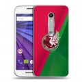 Дизайнерский пластиковый чехол для Lenovo Moto G Рубин