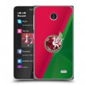 Дизайнерский пластиковый чехол для Nokia X Рубин