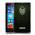 Дизайнерский пластиковый чехол для Microsoft Lumia 435 Терек