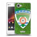 Дизайнерский пластиковый чехол для Sony Xperia L Терек