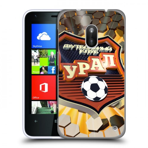 Дизайнерский пластиковый чехол для Nokia Lumia 620 Урал