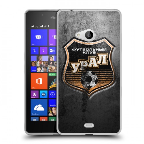 Дизайнерский пластиковый чехол для Microsoft Lumia 540 Урал