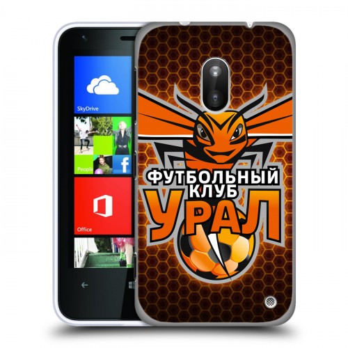 Дизайнерский пластиковый чехол для Nokia Lumia 620 Урал