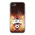 Дизайнерский силиконовый чехол для Iphone 7 ЦСКА