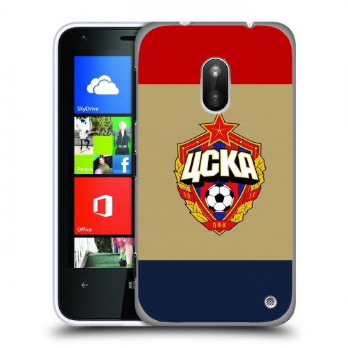 Дизайнерский пластиковый чехол для Nokia Lumia 620 ЦСКА
