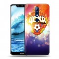 Дизайнерский силиконовый чехол для Nokia 5.1 Plus ЦСКА