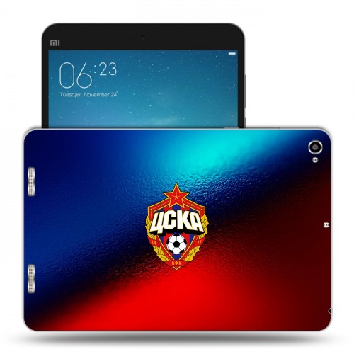 Дизайнерский силиконовый чехол для Xiaomi Mi Pad 2 ЦСКА