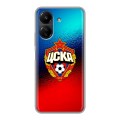 Дизайнерский силиконовый чехол для Xiaomi Poco C65 ЦСКА