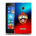 Дизайнерский пластиковый чехол для Microsoft Lumia 435 ЦСКА