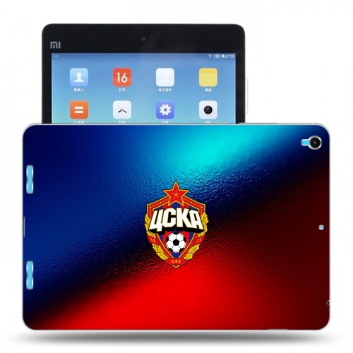 Дизайнерский силиконовый чехол для Xiaomi MiPad ЦСКА