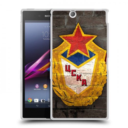 Дизайнерский пластиковый чехол для Sony Xperia Z Ultra  ЦСКА