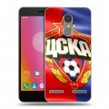 Дизайнерский силиконовый чехол для Lenovo K6 ЦСКА