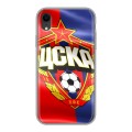 Дизайнерский силиконовый чехол для Iphone Xr ЦСКА