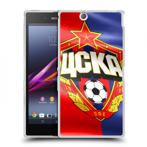 Дизайнерский пластиковый чехол для Sony Xperia Z Ultra  ЦСКА