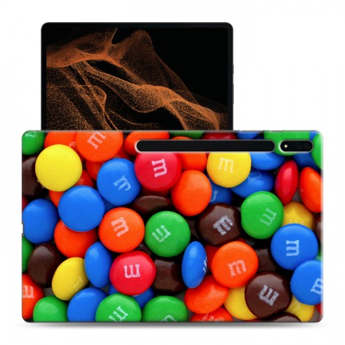 Дизайнерский силиконовый чехол для Samsung Galaxy Tab S8 Ultra Креатив дизайн