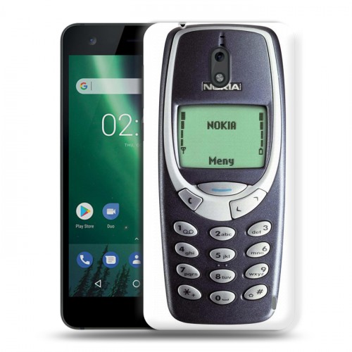 Дизайнерский пластиковый чехол для Nokia 2 Креатив дизайн