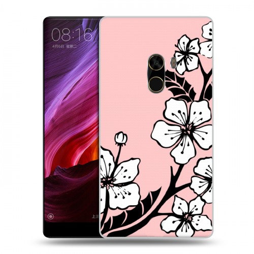 Дизайнерский пластиковый чехол для Xiaomi Mi Mix Японские розовые мотивы