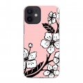 Дизайнерский пластиковый чехол для Iphone 12 Mini Японские розовые мотивы