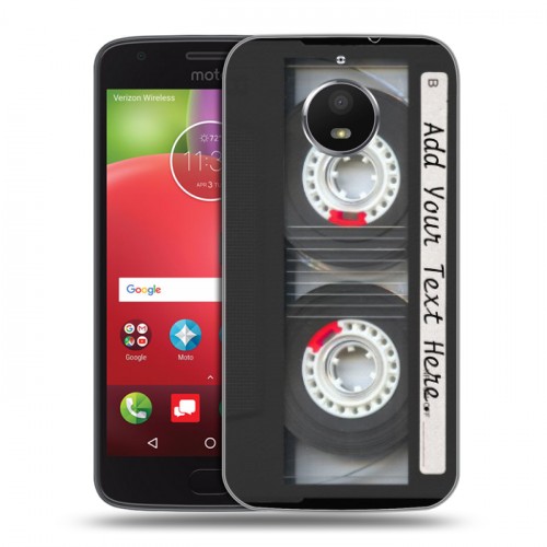 Дизайнерский пластиковый чехол для Motorola Moto E4 Plus Креатив дизайн