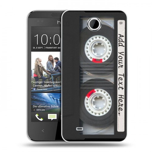 Дизайнерский пластиковый чехол для HTC Desire 300 Креатив дизайн