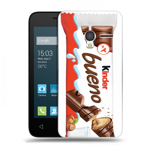 Дизайнерский пластиковый чехол для Alcatel One Touch Pixi 3 (4.5) Креатив дизайн
