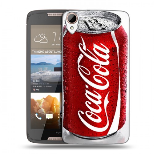 Дизайнерский силиконовый чехол для HTC Desire 828 Креатив дизайн