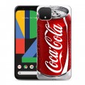 Дизайнерский пластиковый чехол для Google Pixel 4 Креатив дизайн