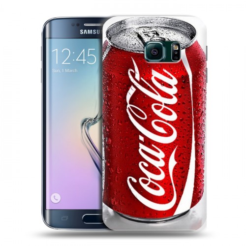 Дизайнерский пластиковый чехол для Samsung Galaxy S6 Edge Креатив дизайн