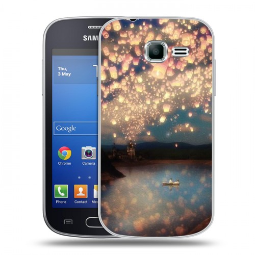 Дизайнерский пластиковый чехол для Samsung Galaxy Trend Lite Креатив дизайн