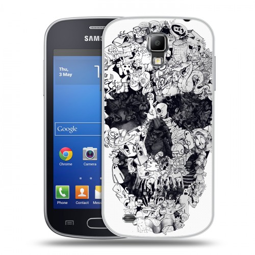 Дизайнерский пластиковый чехол для Samsung Galaxy S4 Active Креатив дизайн