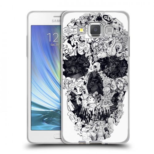 Дизайнерский пластиковый чехол для Samsung Galaxy A5 Креатив дизайн
