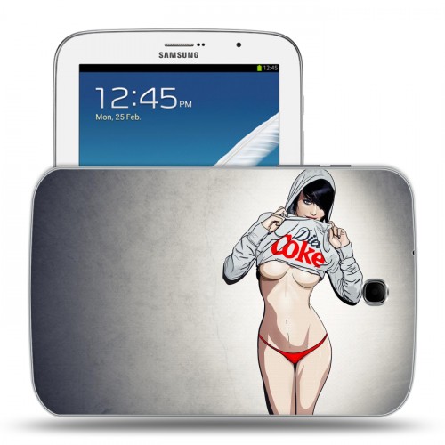 Дизайнерский силиконовый чехол для Samsung Galaxy Note 8.0 Креатив дизайн