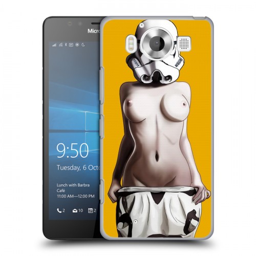 Дизайнерский пластиковый чехол для Microsoft Lumia 950 Креатив дизайн